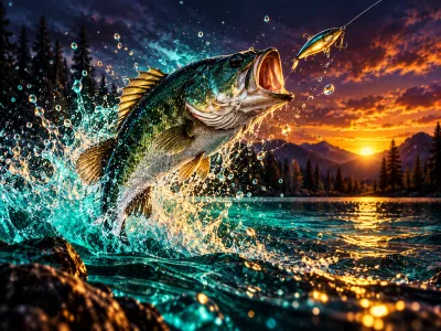 Big Bass Bonanza slot game at SpinDjinn Casino