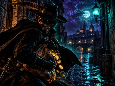 Le Bandit slot game at SpinDjinn Casino
